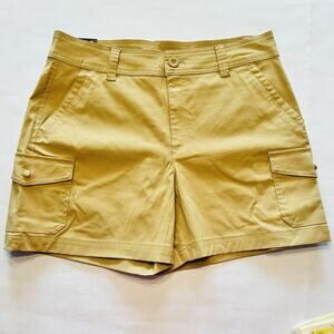 Eddie Bauer Women’s Cargo Pocket Short Size 10 Khaki (A0127)